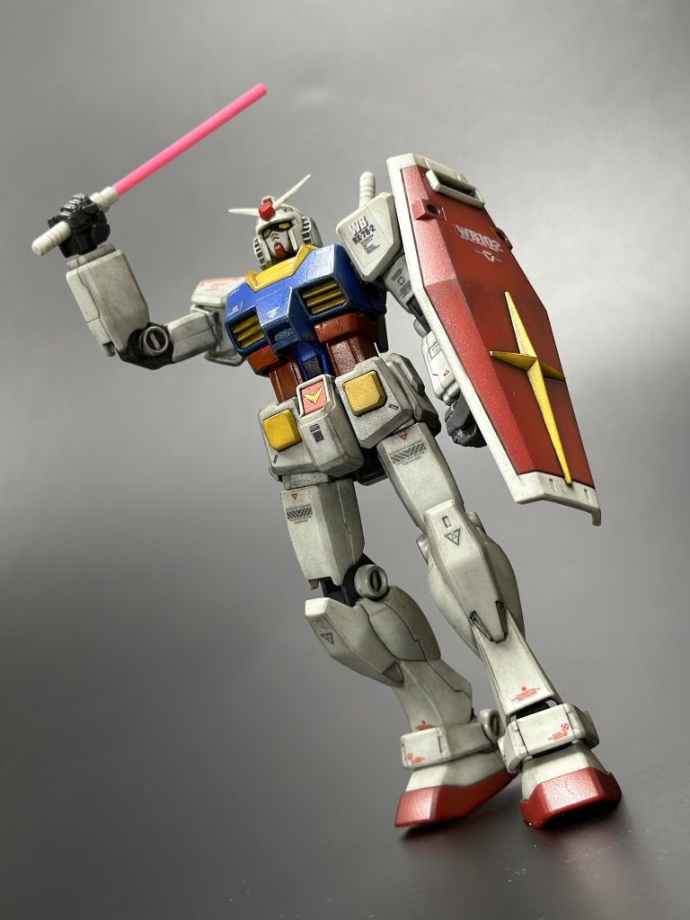 HGUC 1/144 RX-78-2 ガンダムリバイブ版 旧キット1/100風–4枚目/制作者：ひろ吉
