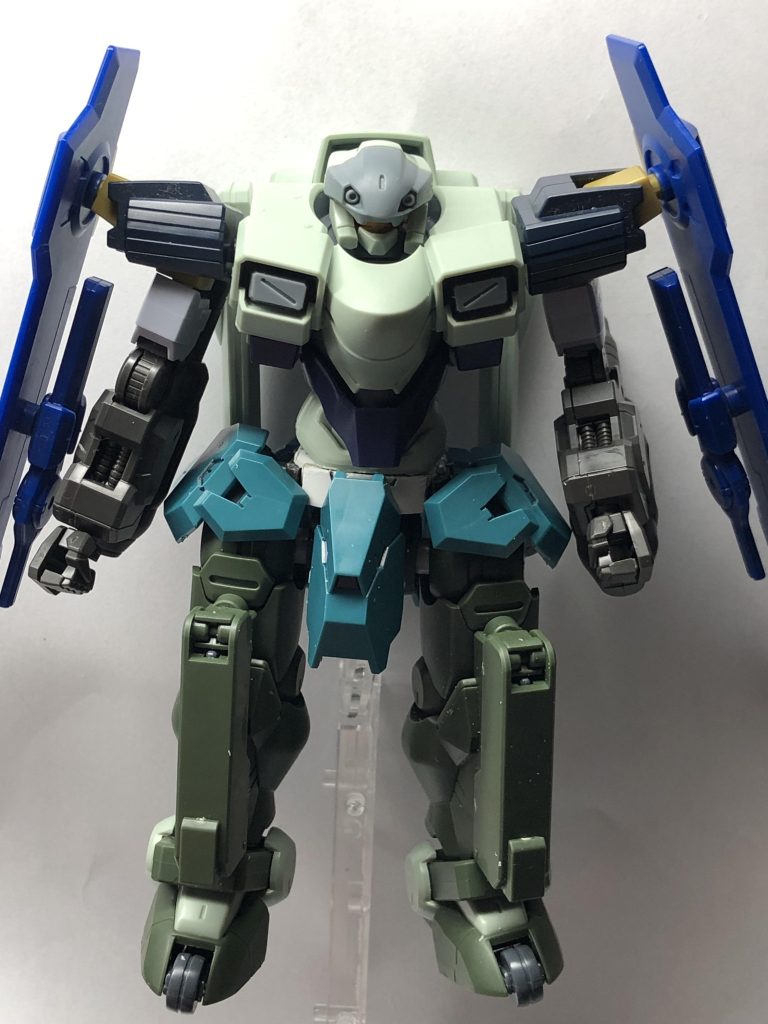 ザウォートの他にルブリスウル、モンテーロ、ガンダムアスモデウス、グリモアレッドベレーを組み合わせました。