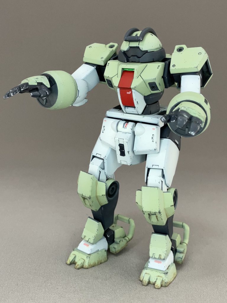 ゴーグルをおゆまるくんとUVレジンで複製して、遮光スプレーされた状態も再現しました。