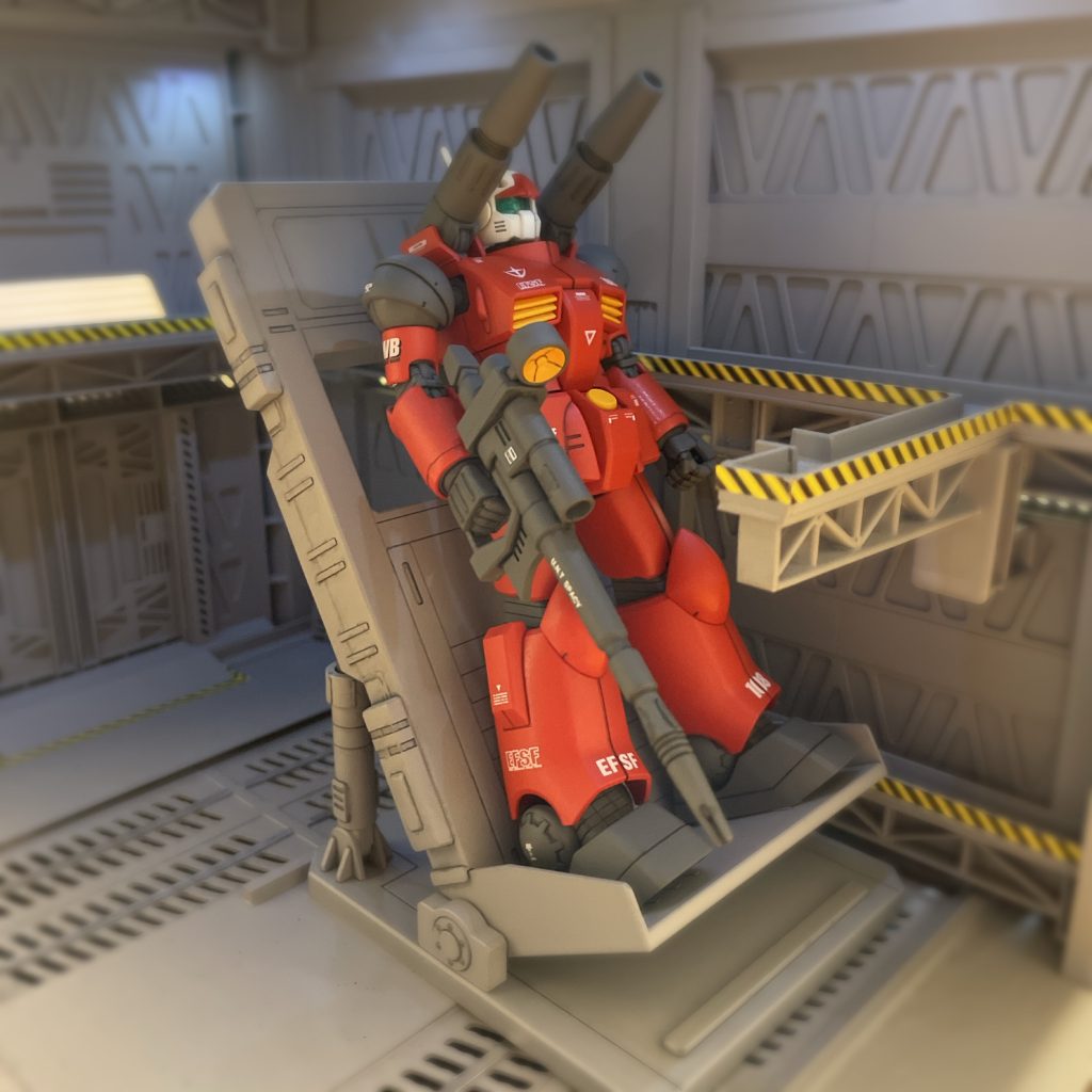 MSハンガーで待機お手頃価格なので、もう一つ購入して109も作りたくなりますね。