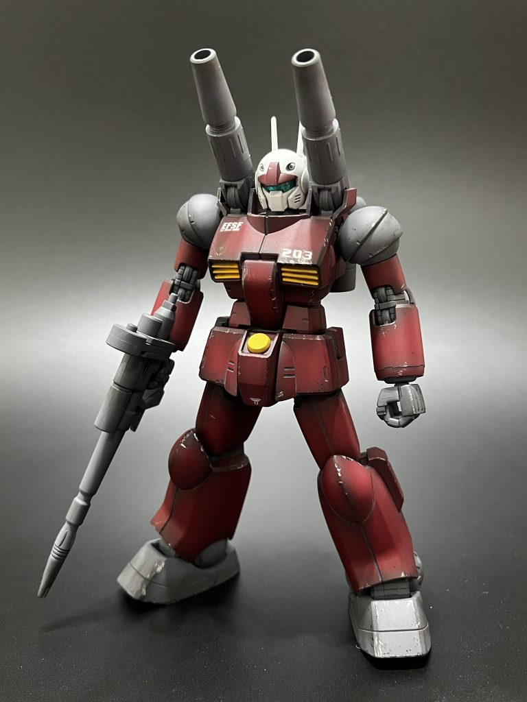 ビームライフルを装備これもいいけど、やっぱ素手がいいな!