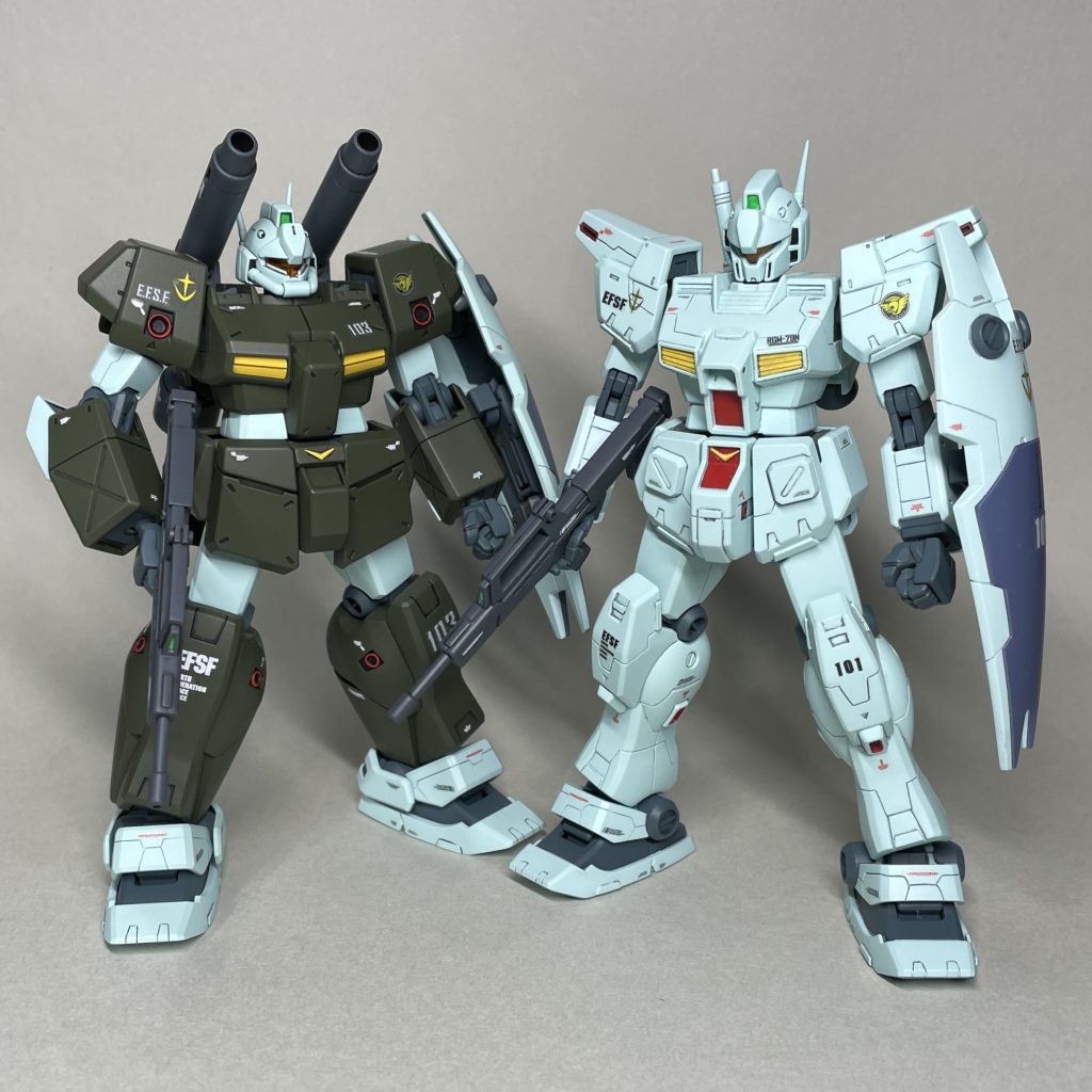 HGUC1/144 ジムキャノン2 キース機（全塗装）｜AK_Iさんの