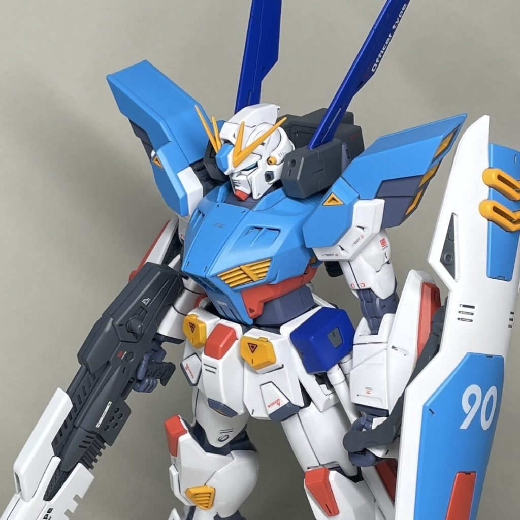 MG ガンダムF90II Iタイプ 【仕上編】 – MASTER GRADE CLUB