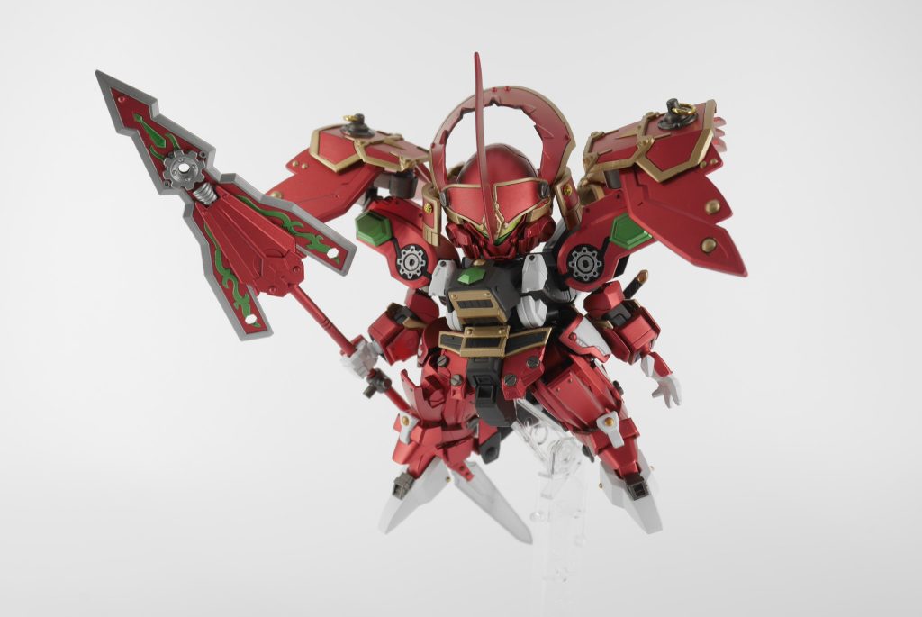 水星の魔女より、グエル•ジェタークが搭乗するダリルバルデを元ネタにミキシングで鉄機武者を制作しました。