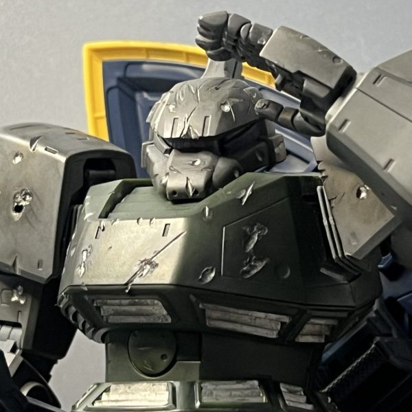 MG 量産型ゲルググver.2.0 簡単フィニッシュ+ダメージ表現にチャレンジ