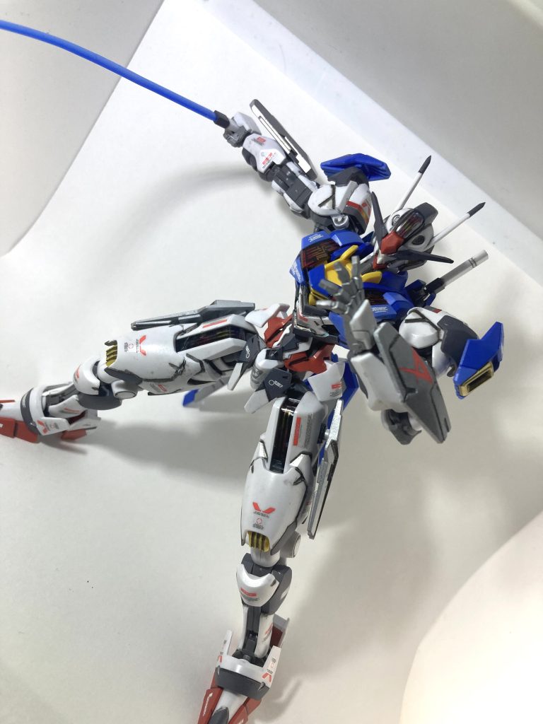 サーベルを使ってのポージング