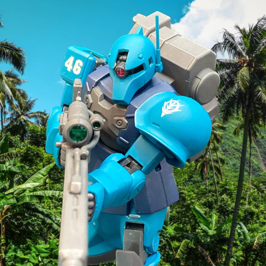 HGUC MS–05L 旧ザクスナイパー–2枚目/制作者：丸五ワークス