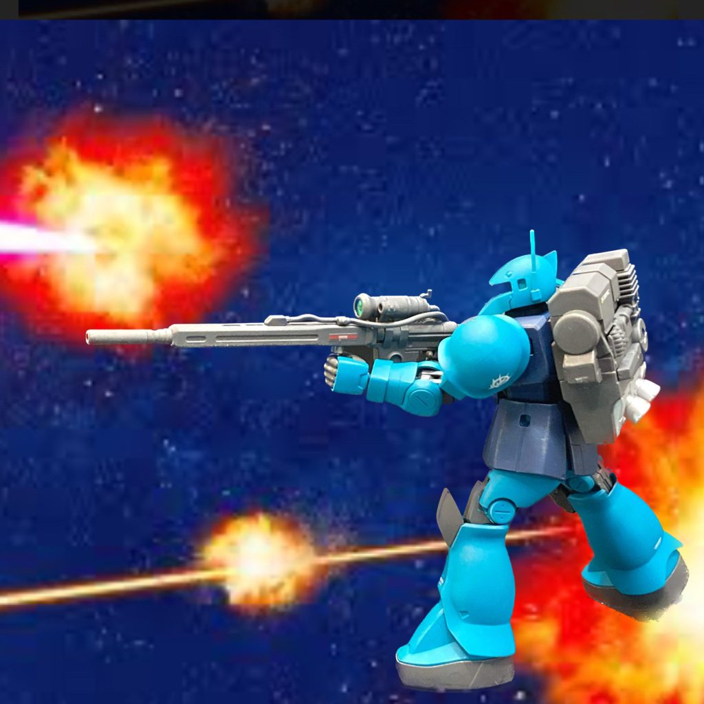 HGUC MS–05L 旧ザクスナイパー–4枚目/制作者：丸五ワークス