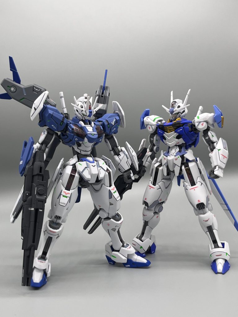 前回作ったエアリアルと。変化が著しいですね。