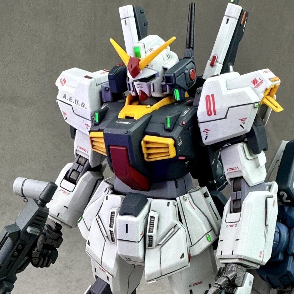 RX-178 鹵獲1号機｜TAK！さんのガンプラ作品｜GUNSTA（ガンスタ）