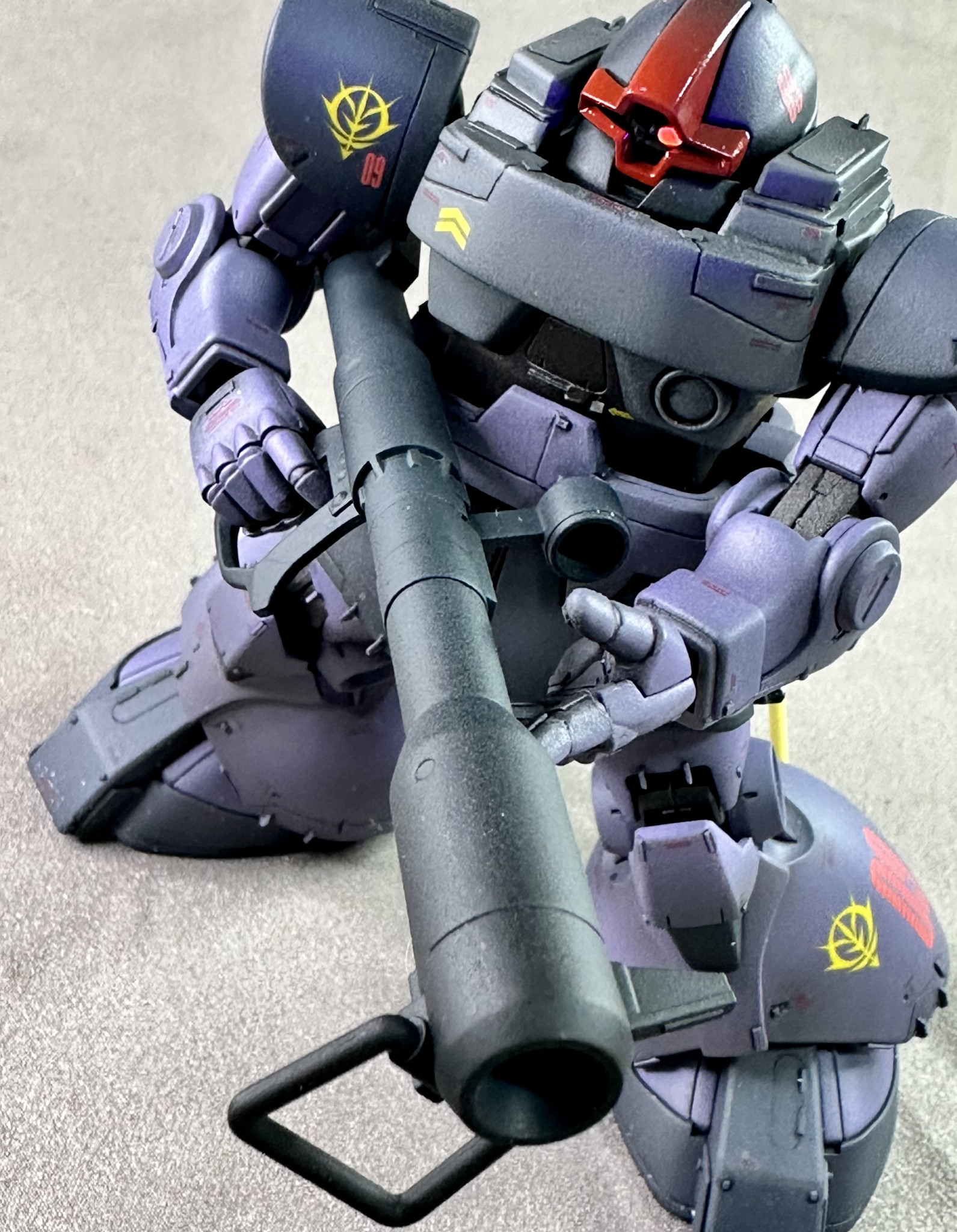 【パーツ未開封 値下】ガンプラ MS-09RS「シャア専用リックドム」MSモデル