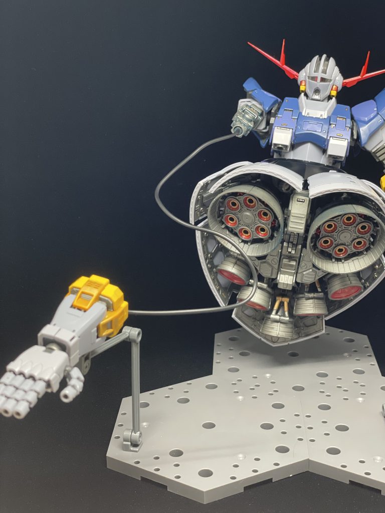 RG　ジオング　部分塗装–2枚目/制作者：Nissix