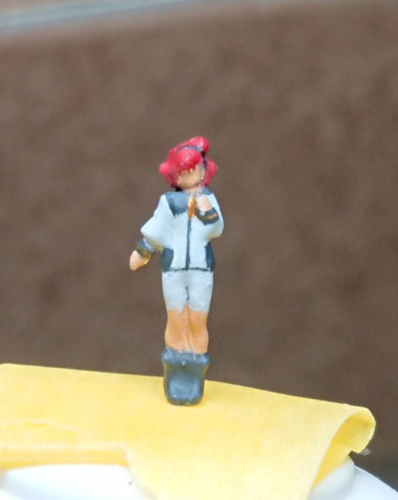 1/144 リペイントしたスレッタ フィギュア–4枚目/制作者：@heigorou117