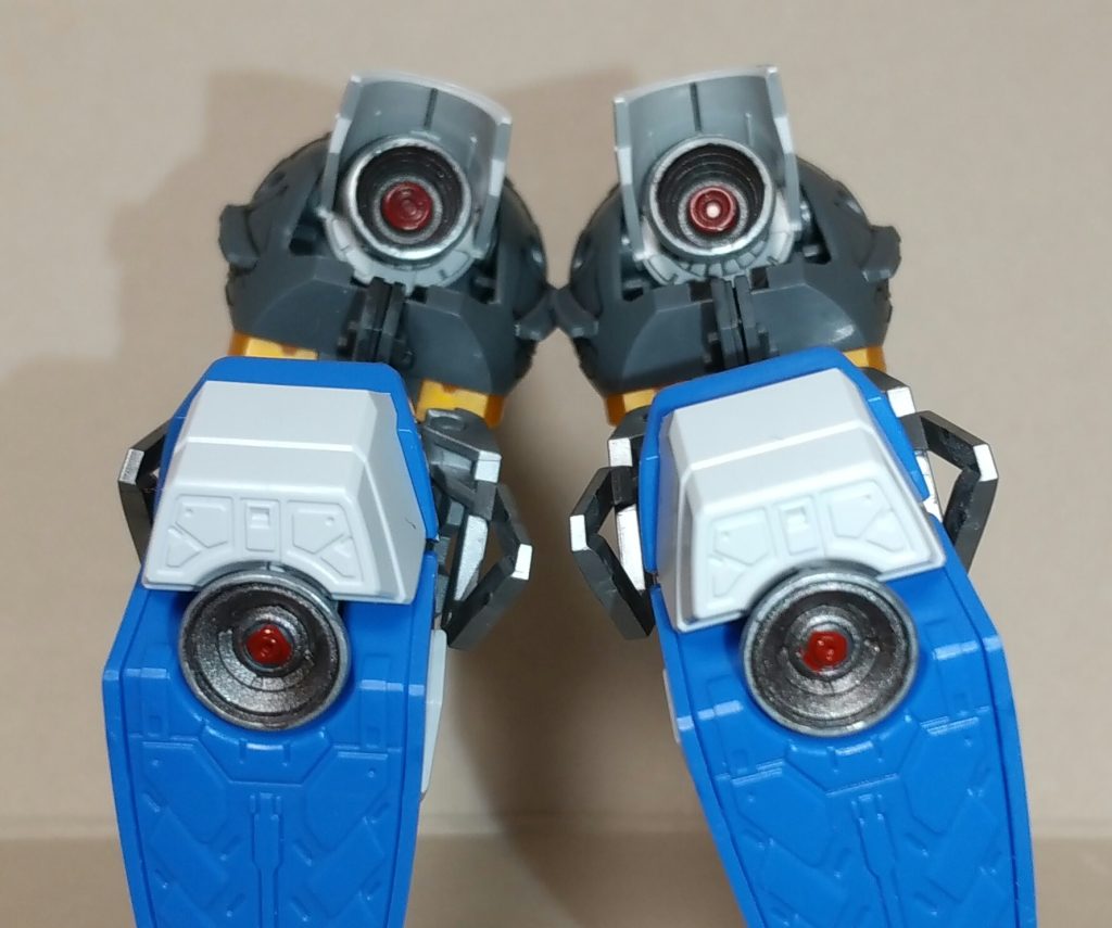 バーニア内側は軽く塗装