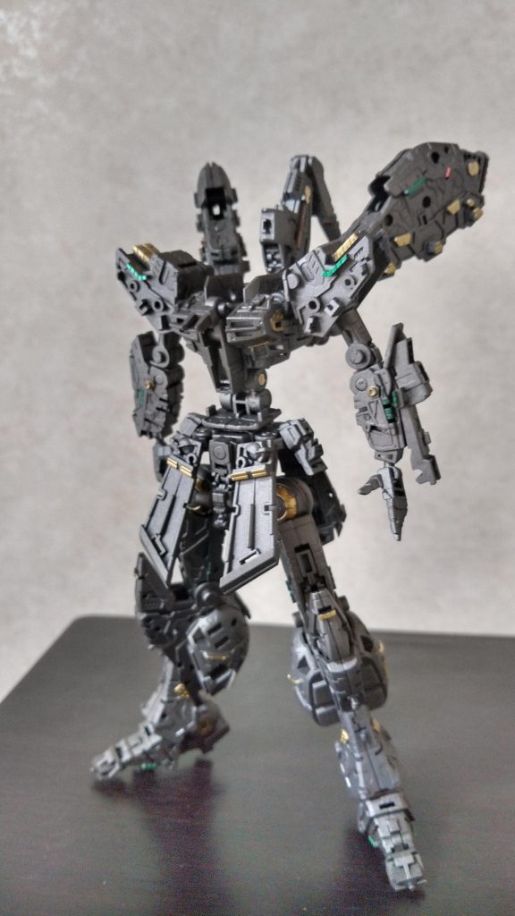 内部ガンメタ塗装、部分塗装