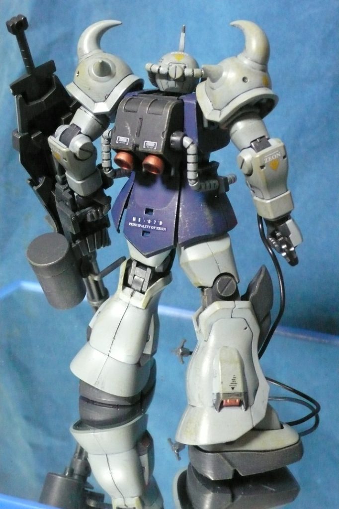 HGUCグフカスタム(ｷﾞﾚﾝ暗殺風)–4枚目/制作者：horahukin