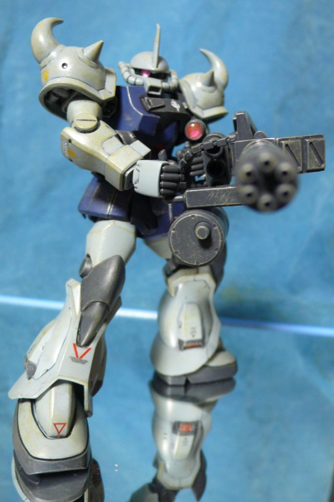 HGUCグフカスタム(ｷﾞﾚﾝ暗殺風)–5枚目/制作者：horahukin