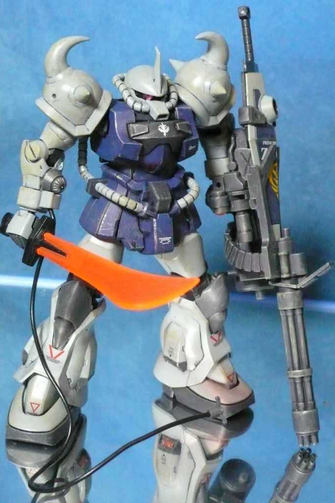 HGUCグフカスタム(ｷﾞﾚﾝ暗殺風)–2枚目/制作者：horahukin