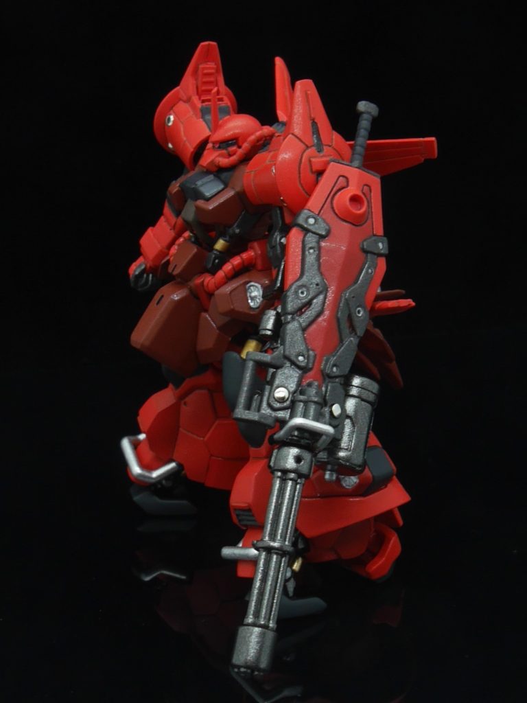 ガトリング基部には、Tピンの頭を切り取り貼り付けています