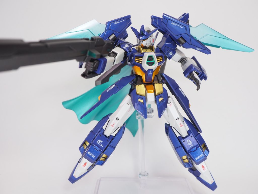 宇宙色塗装 HGBD:R ガンダムTRYAGEマグナム–4枚目/制作者:かつらく