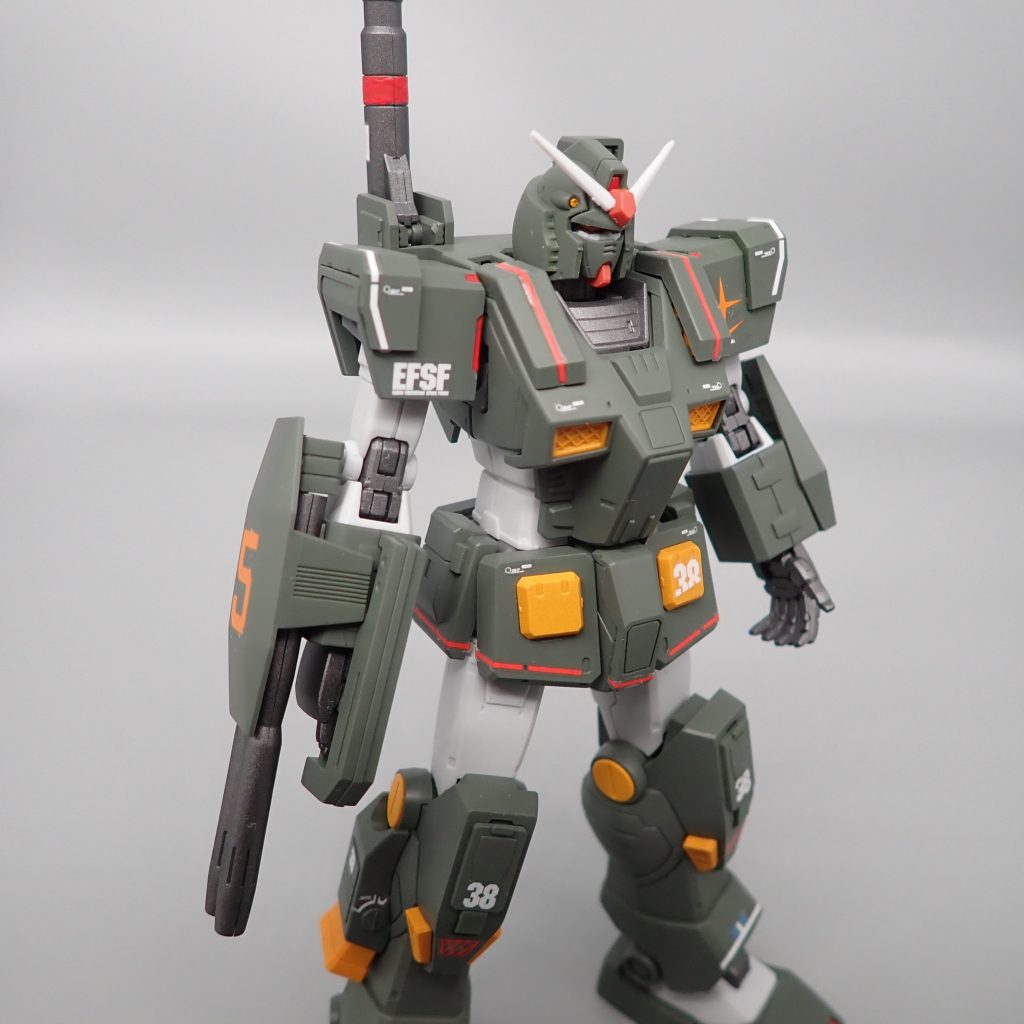 フルアーマーガンダム–4枚目/制作者：アンジェロのプラモデル工房