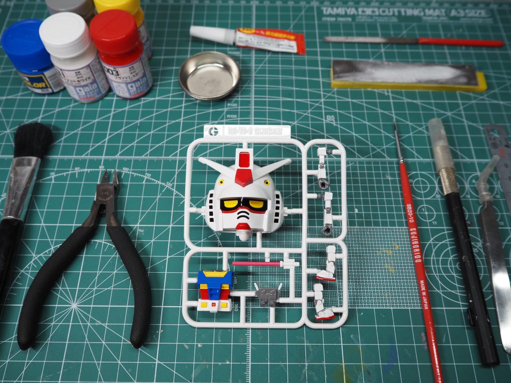 ガンプラ作る気分になれますね