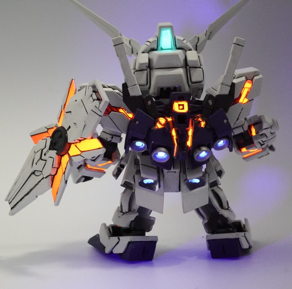 ポリキャップ部は、ガイアのマルチプライマーアドバンスを塗装後、調色したグレーで塗装。特に塗装剥がれはありませんでした。プライマー凄い。