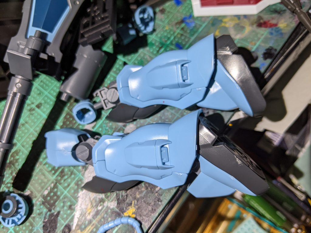 足も削り飛ばしてここまで動くように改造