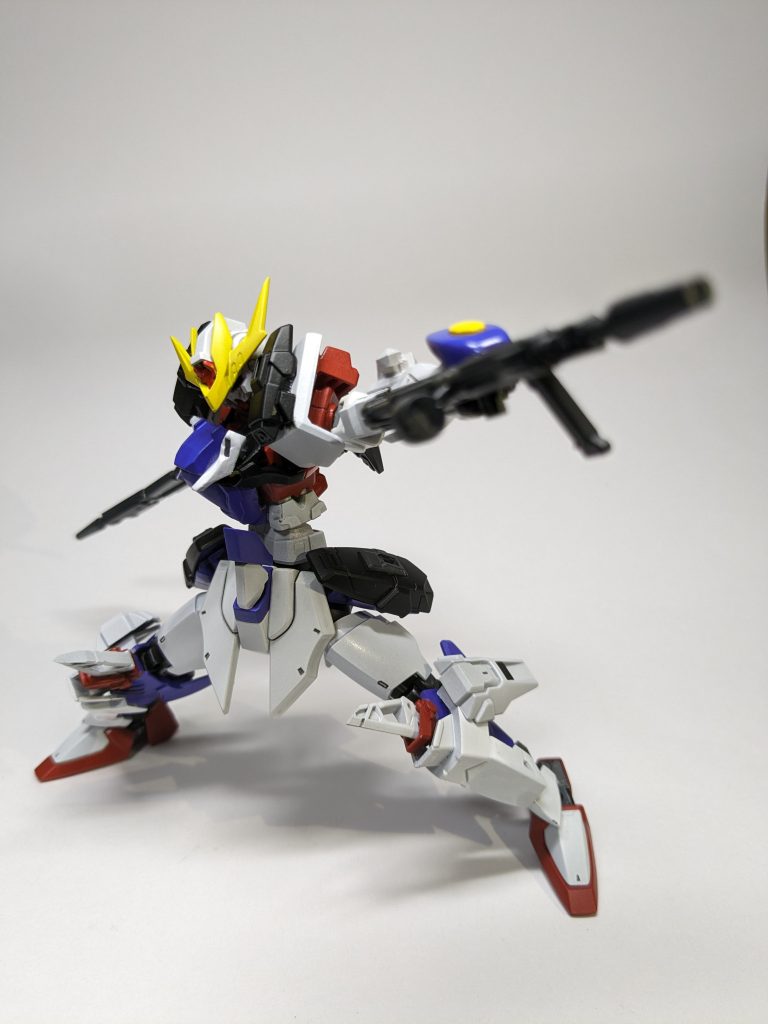 ホワイトグリントイメージのポージング