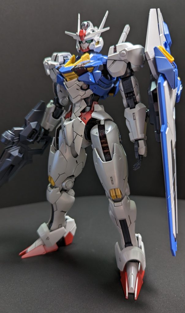 全体は単純にスミ入れと、写真ではあまりわからない程度のパールコートで質感アップ。