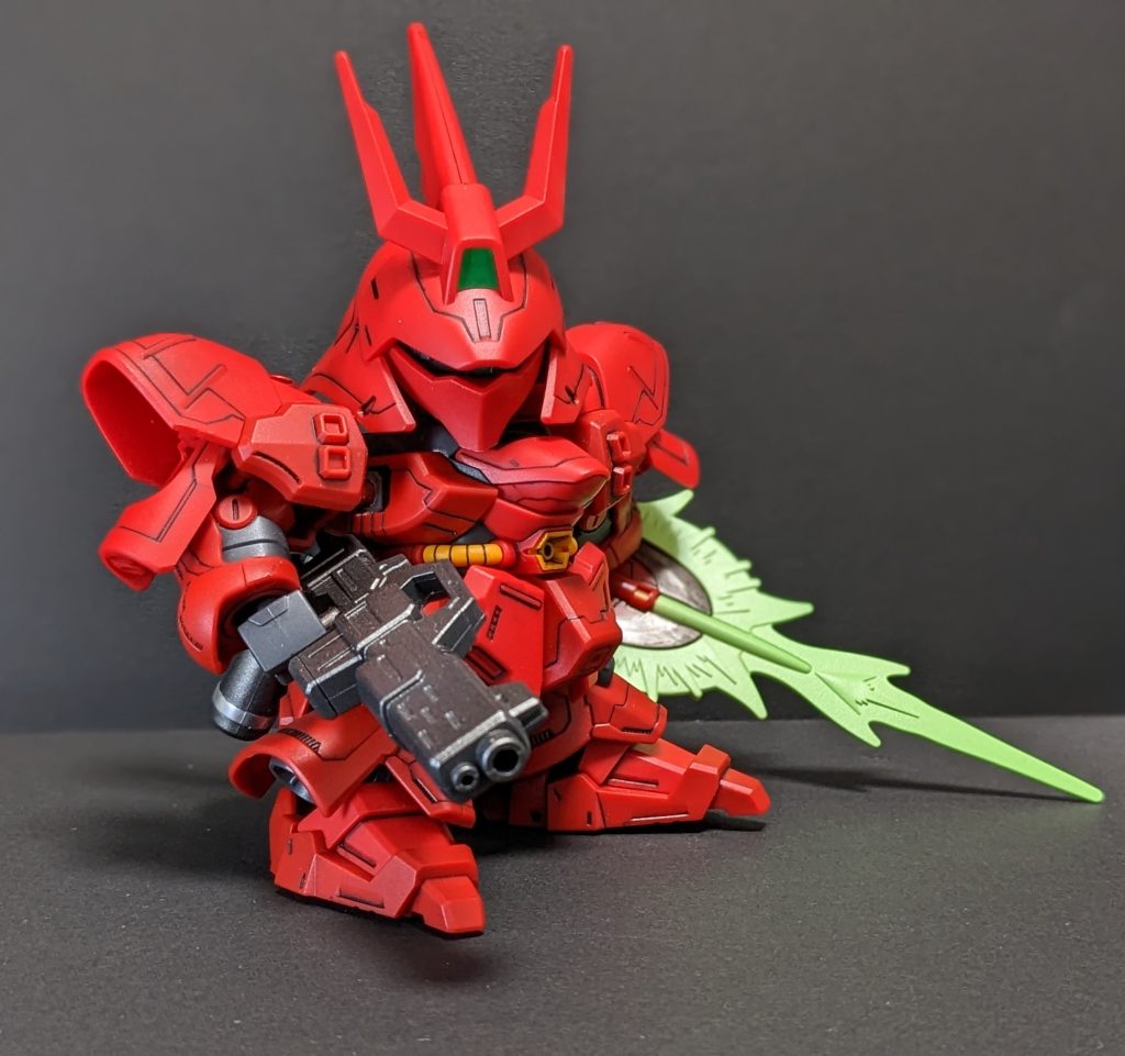 武器はガンダムマーカーエアブラシ購入後に塗装したかもしれない