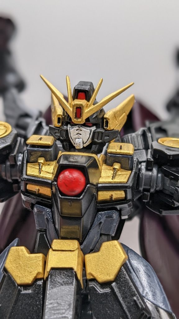 遠目で見れば塗装した感じは違和感なく塗れたと思ったけどいざ拡大した写真を見ると、やはり筆むら等が気になります。これはこれで、味があると思えば良いと思う事にしました。新しい事に挑戦するのは、楽しいけど難しいと感じる初のアクリルガッシュ筆塗り塗装でした。