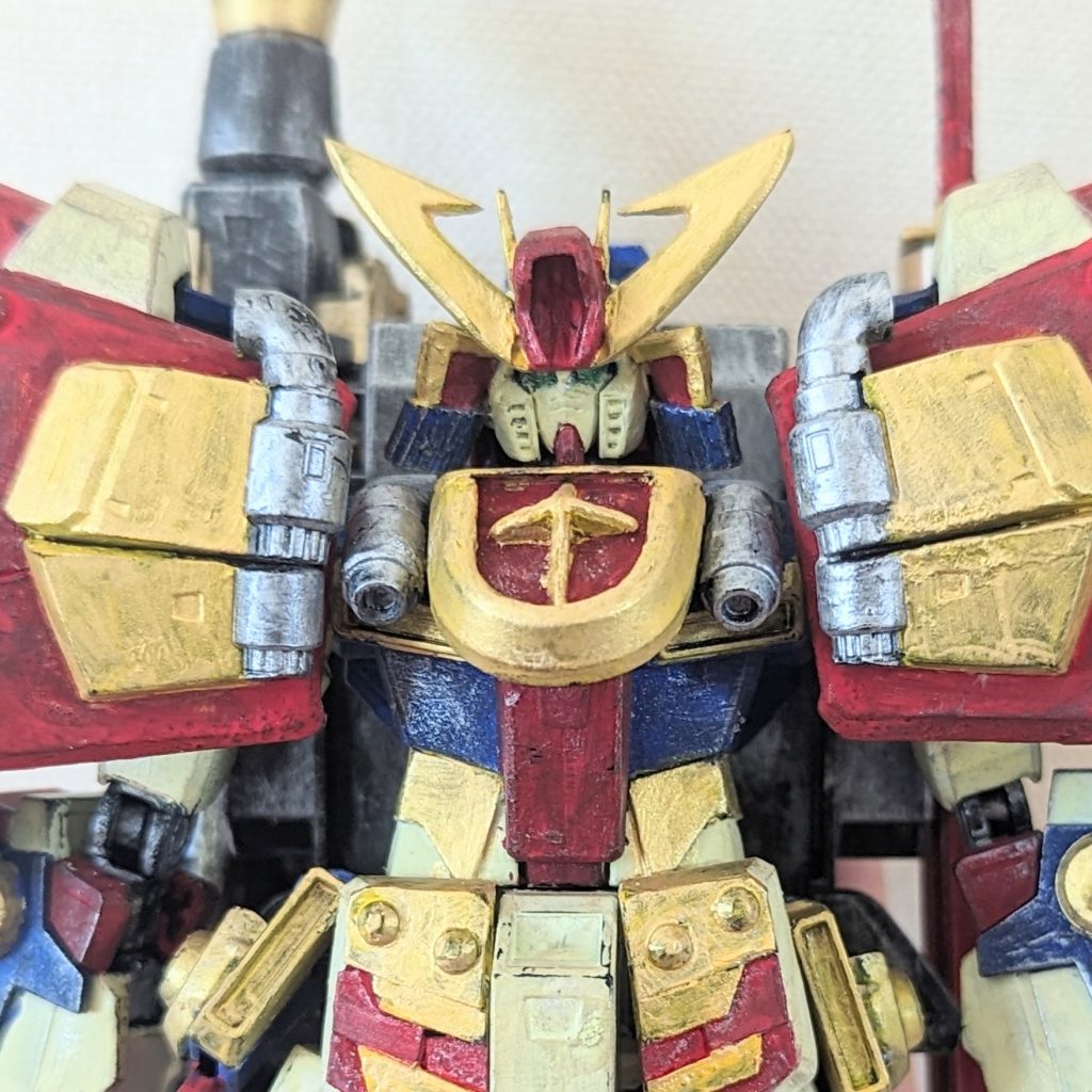 目牙砲はプラ板重ねて少し大きくしてケレン味マシマシ 