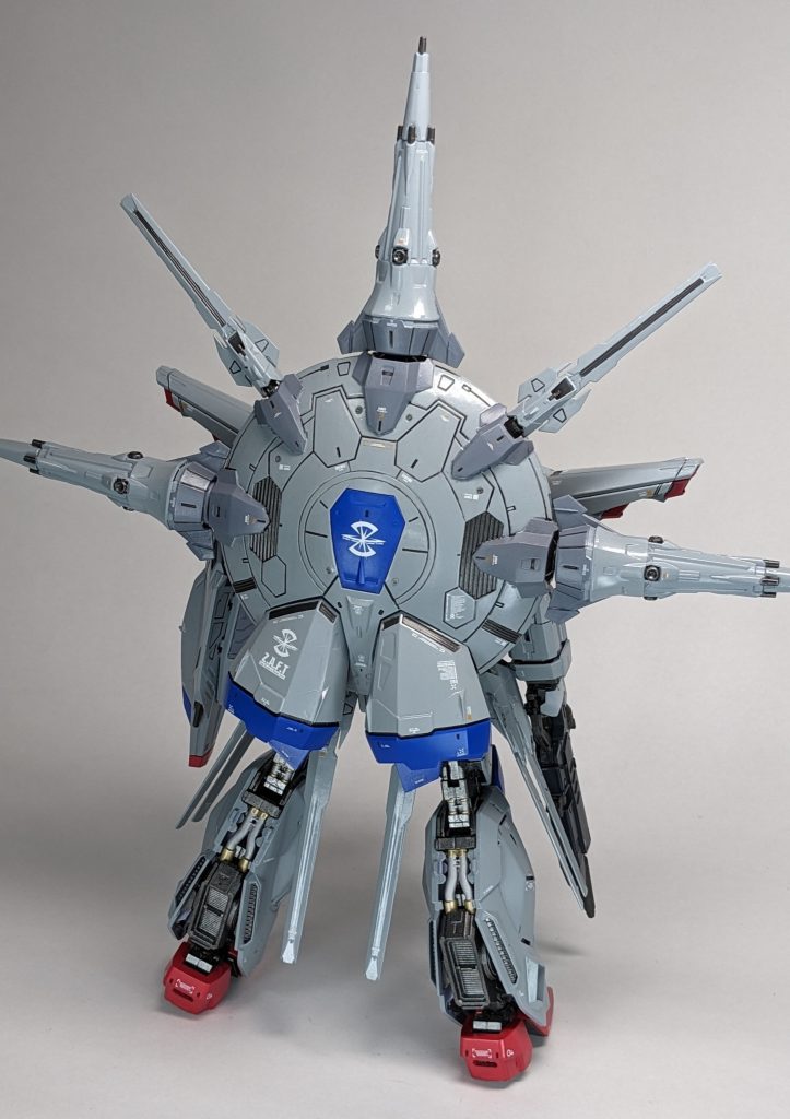 プロヴィデンスガンダム(筆塗り全塗装)–3枚目/制作者:しゃかもと