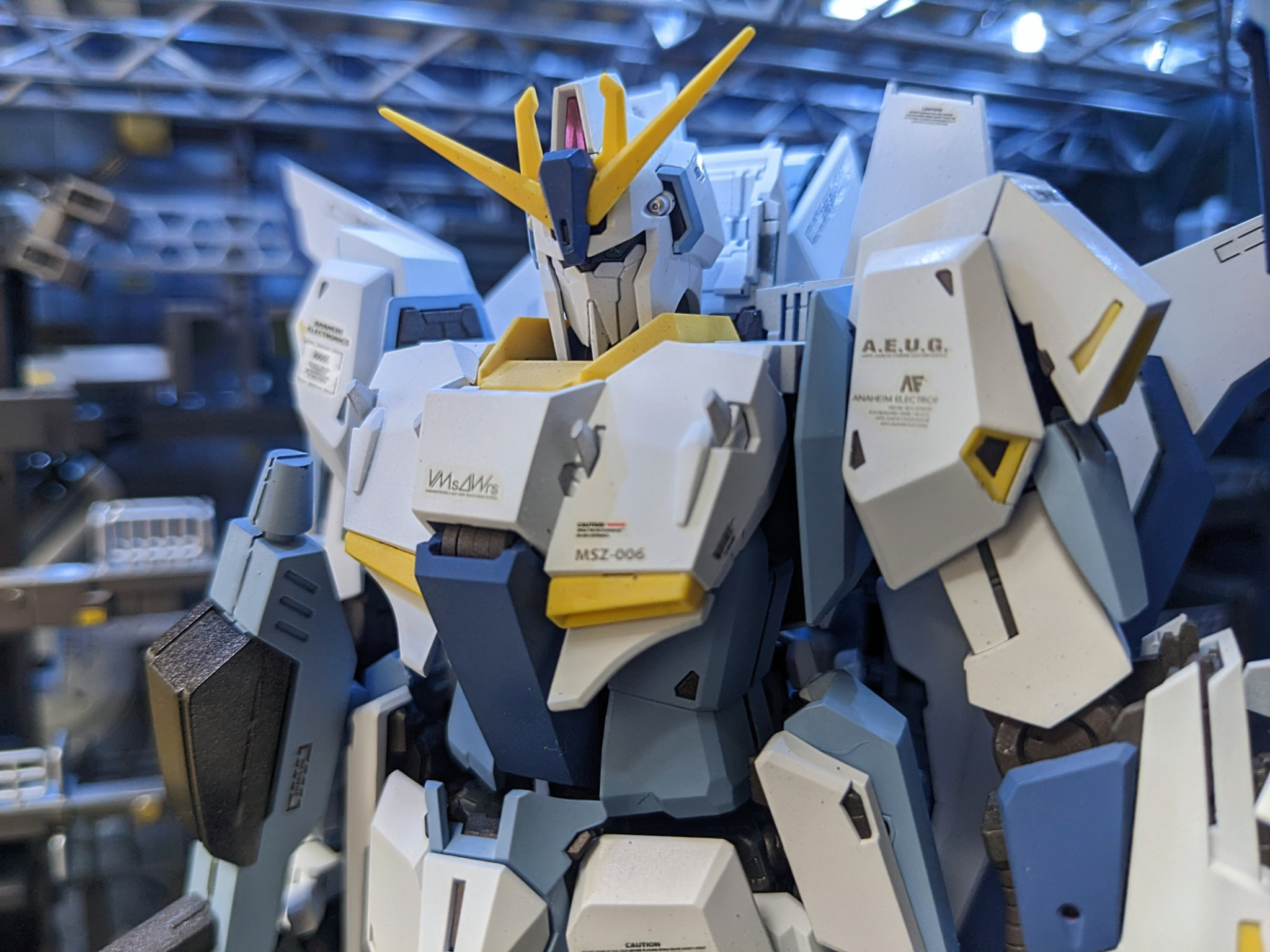 MGゼータガンダムver.Ka AEUG正式配備イメージカラー塗装改修完成品