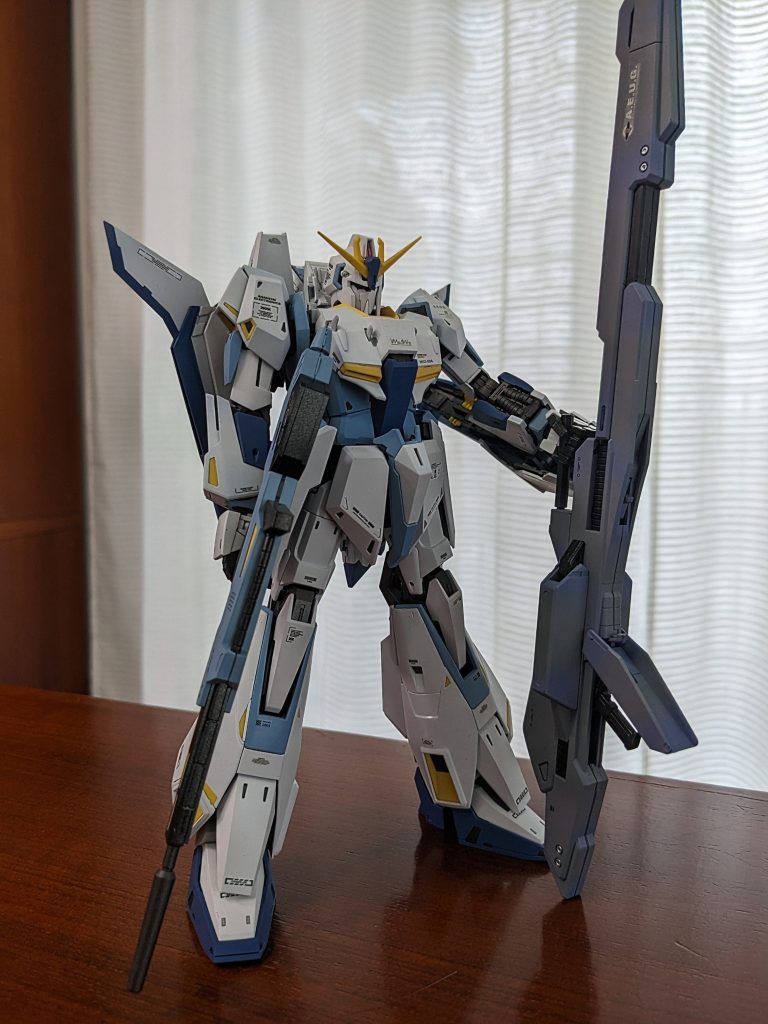 メガランチャー装備を自然光にて。