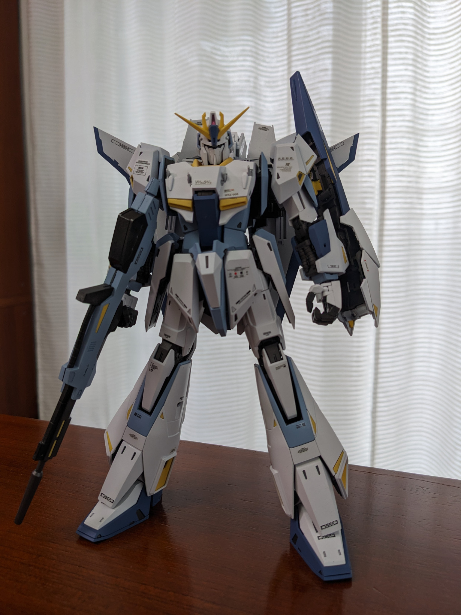 MGゼータガンダムver.Ka AEUG正式配備イメージカラー塗装改修完成品