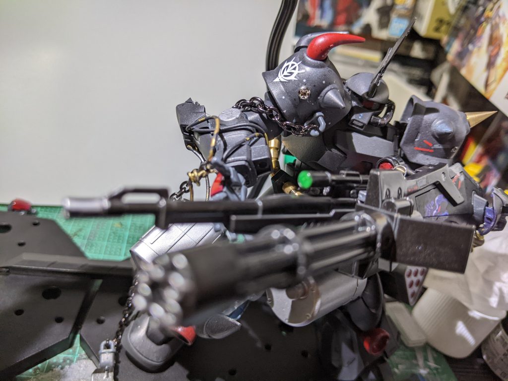 忘れてた狙撃ポーズ