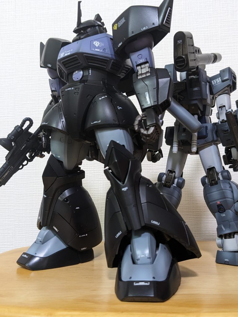 フルアーマーガンダムとの揃い踏み。ライバルポジション?