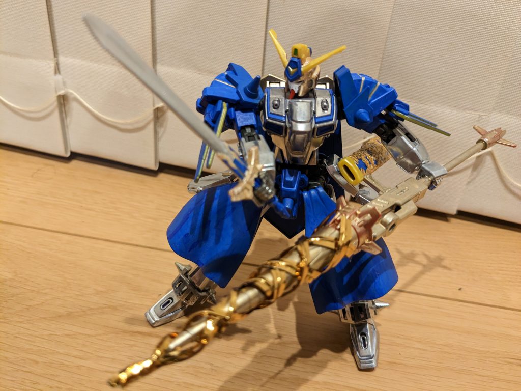 フル装備こんな宝具３つも持たれたら勝ち目なさげです（笑）以上、ふと思って作ってみたジャスティスナイトでした。ご覧いただきありがとうございました！