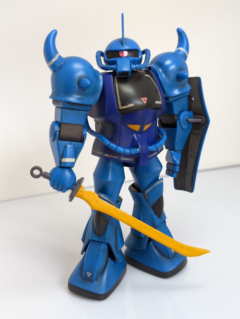 初めて関節のアルミ線改造に手を出した作品です。腕付け根、股関節、足首にアルミ線入っています。