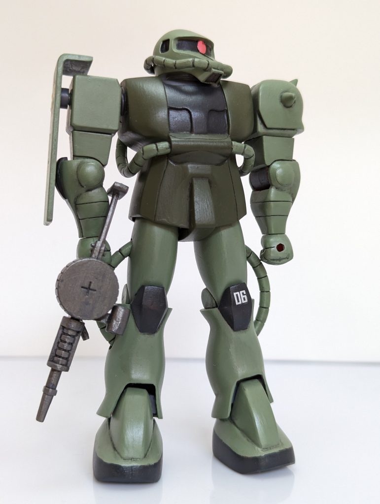 ザク–3枚目/制作者：スーパー・ガンプラ・マシーン