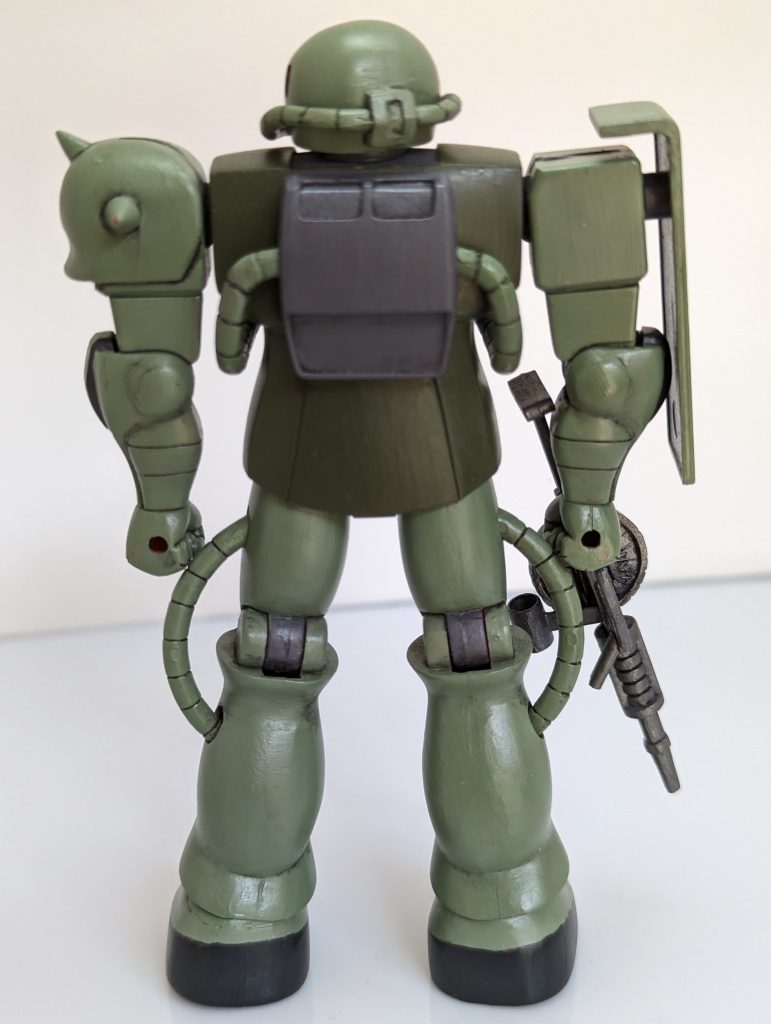 ザク–4枚目/制作者：スーパー・ガンプラ・マシーン