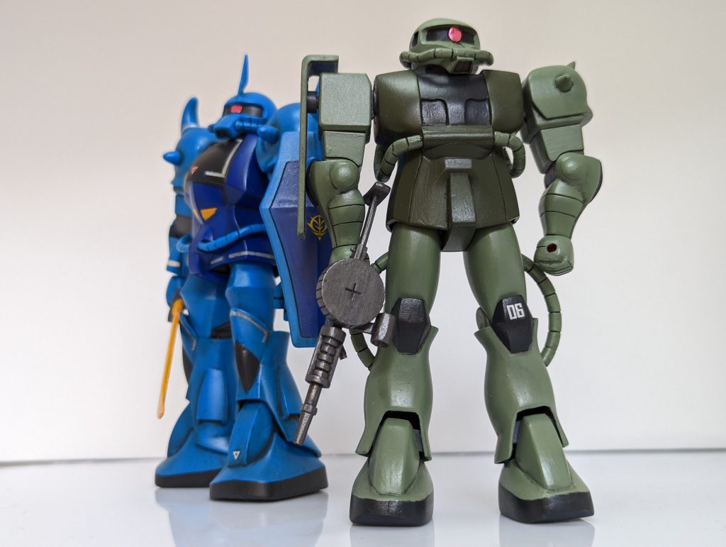 グフと一緒に。