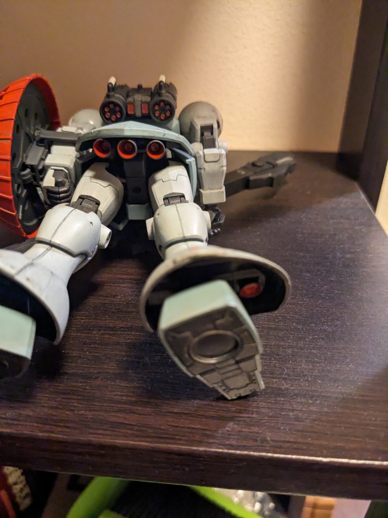 下からみた所です。