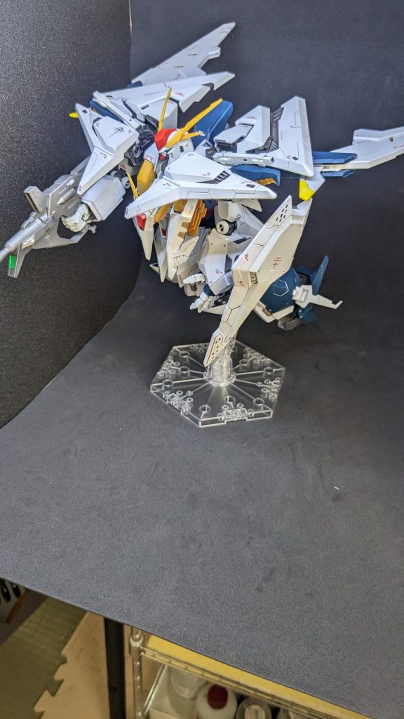 フライトモード。作成してる時はそんなに大きく感じなかったんですが、フライトモードにしたらこんなに大きかったっけ?と感じました^^;