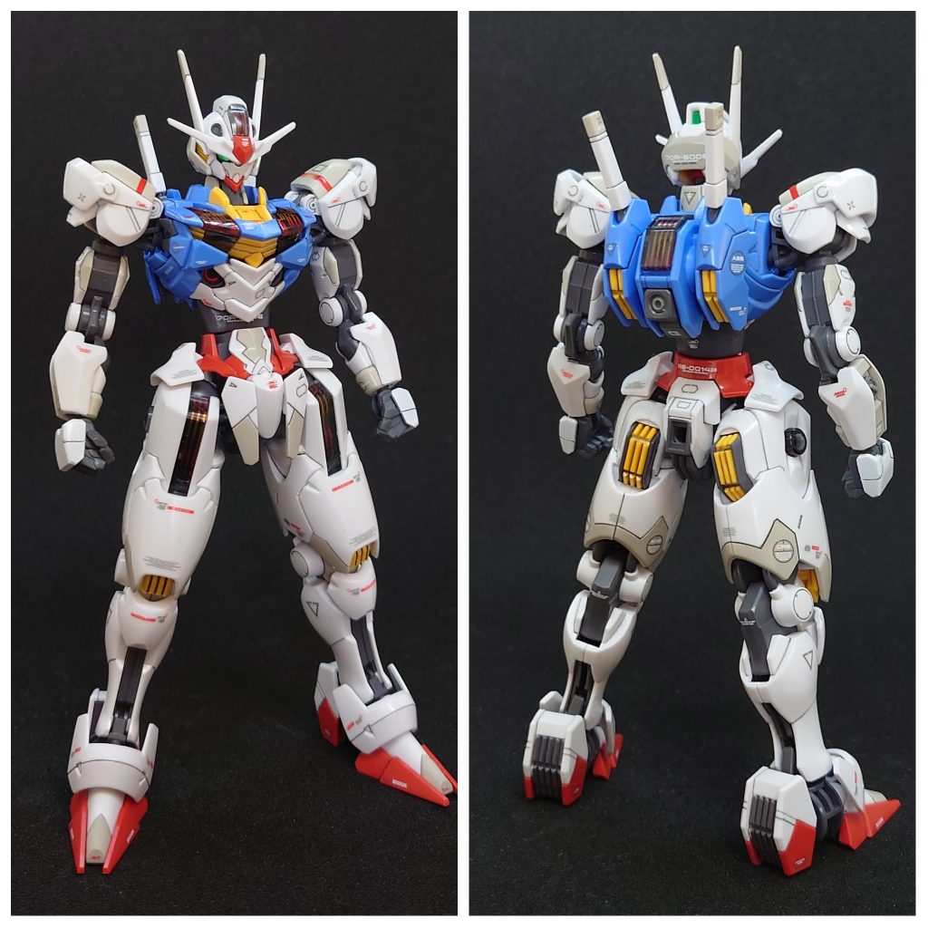 うるさくなりすぎないようにデカール貼りましたが、腹部のは大きすぎて失敗したなと思います。