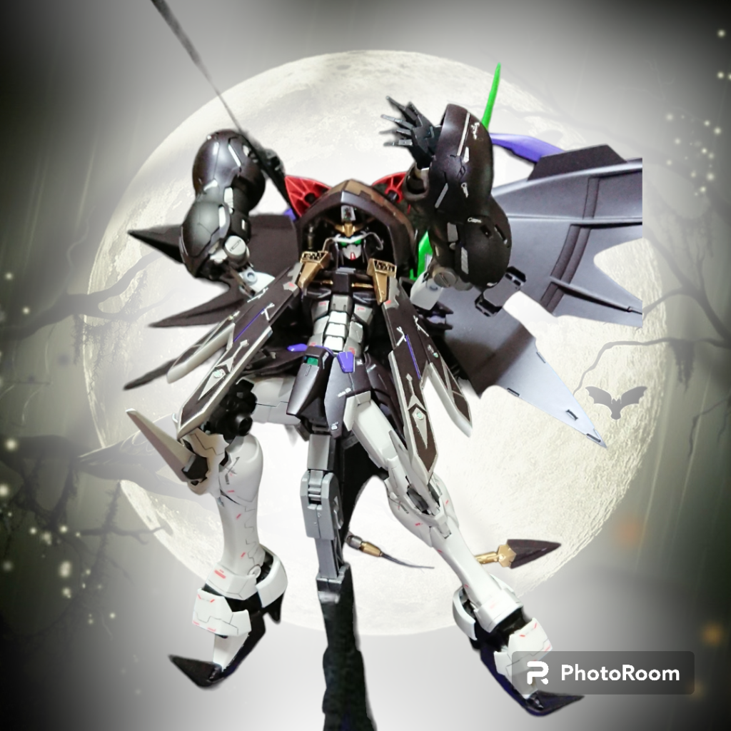 月夜の空からイメージ