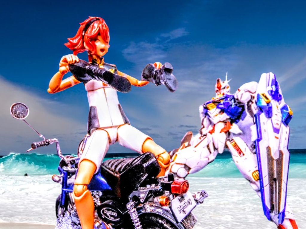 スレッタとエアリアルのこの画像も一推しなんです😁フォトルームに丁度良い画像があったのですが如何でしょうか?