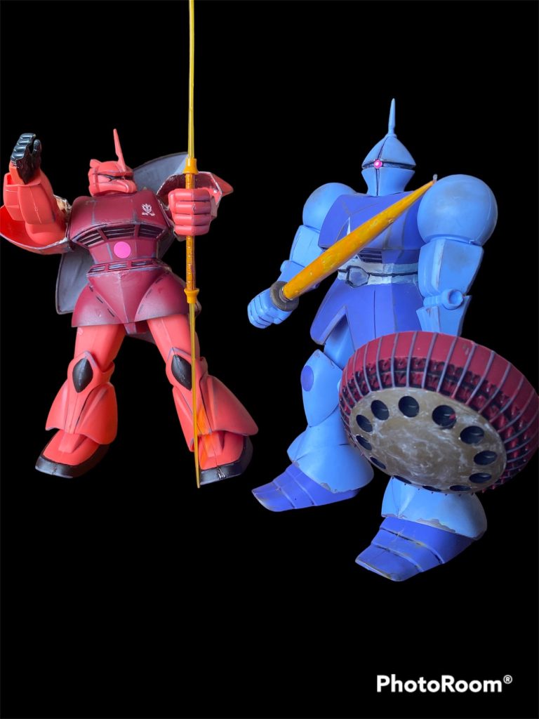 相棒の旧キットギャンと。